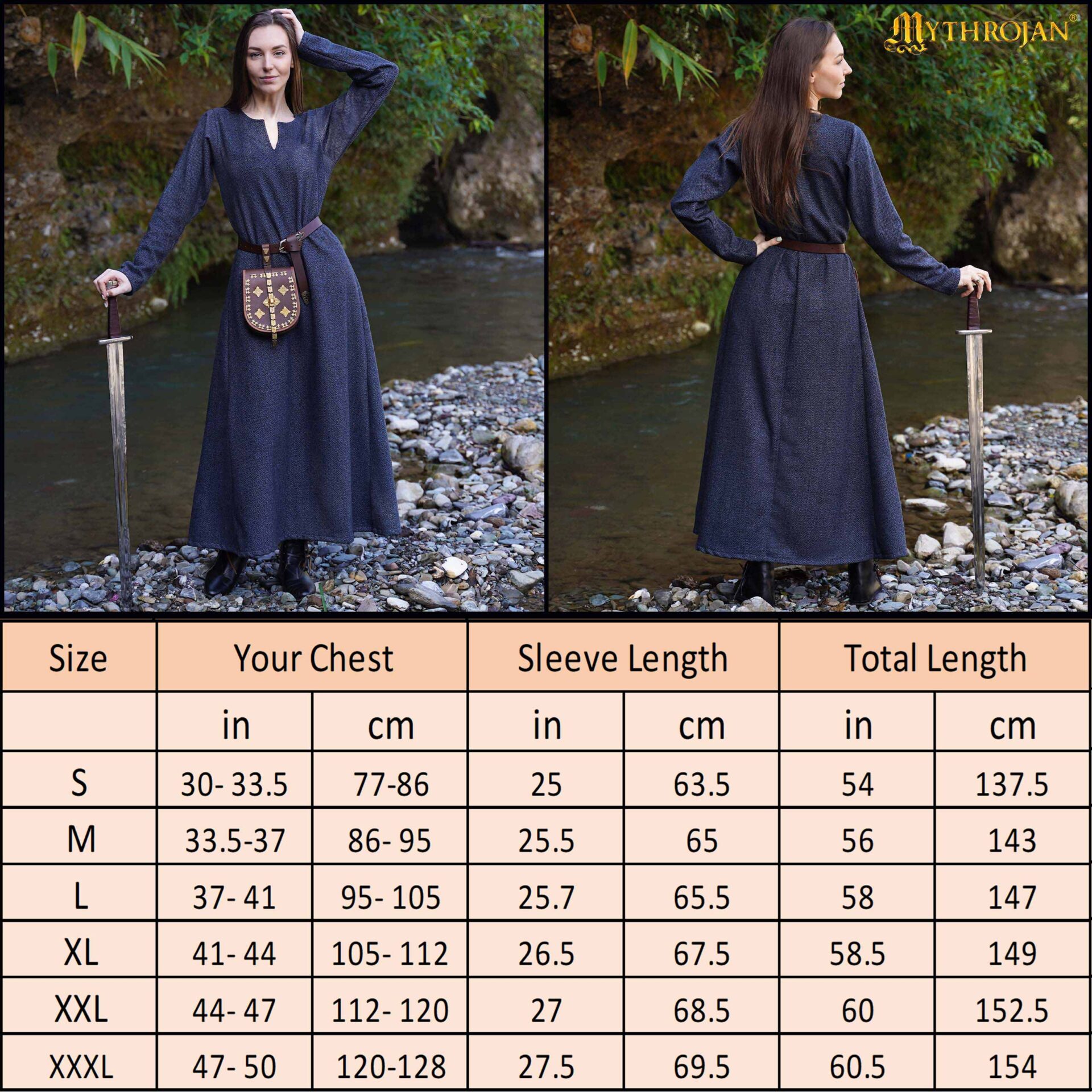 Astrid Viking Woolen Dress