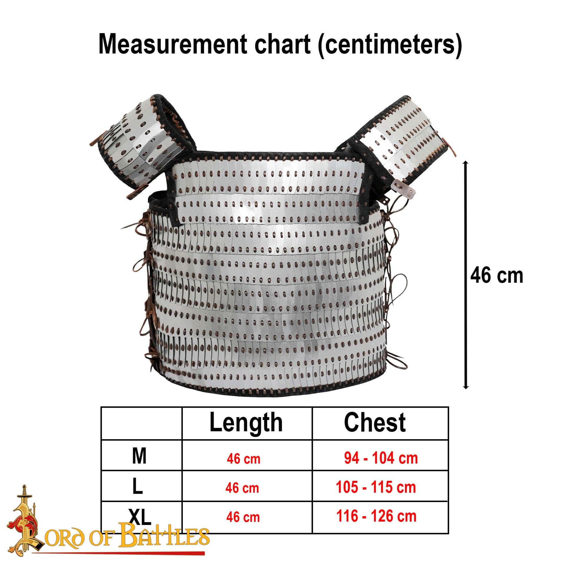 Medieval Lamellar Plate Armor – Riveted Plate Cuirass Medieval Lamellar Plate Armor