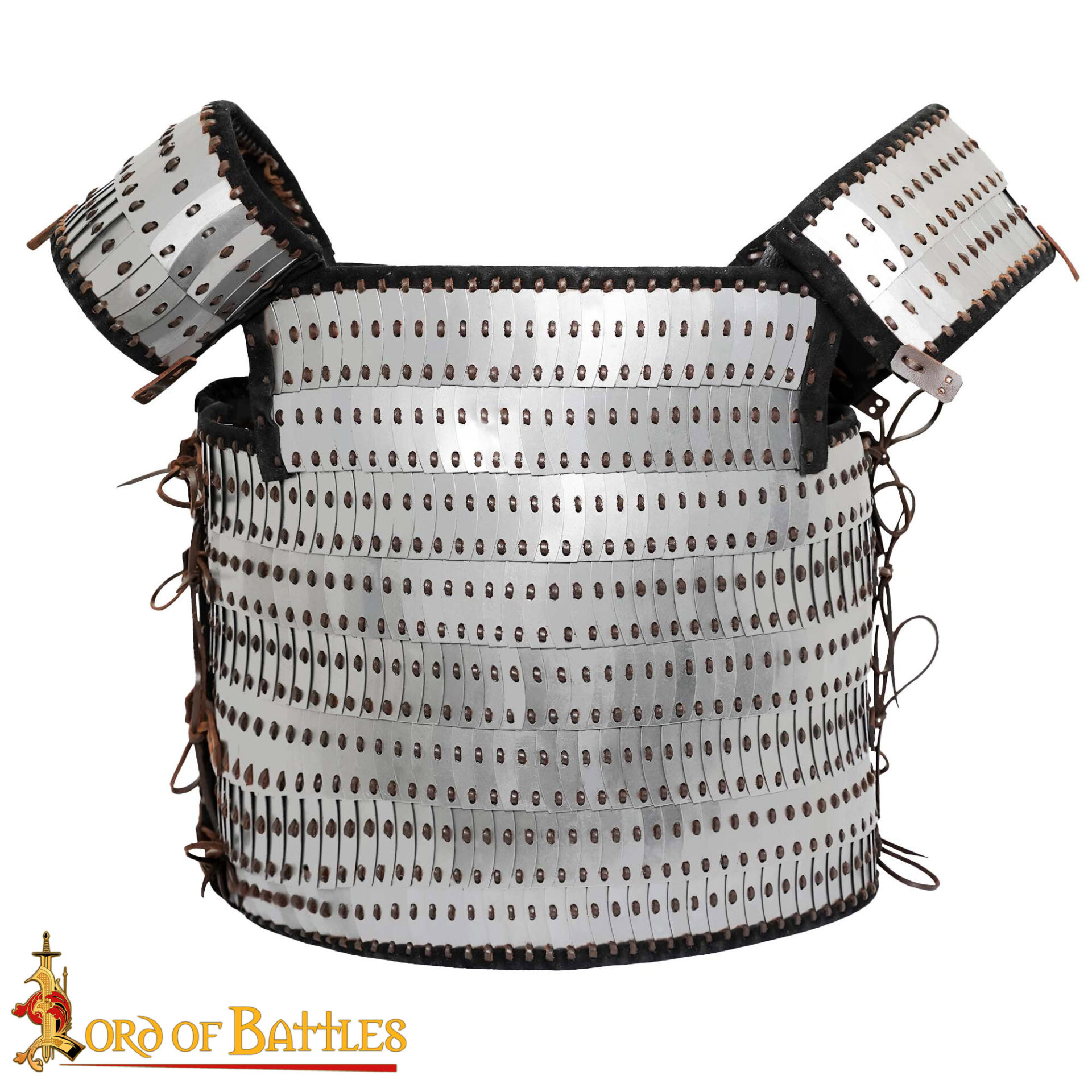 Medieval Lamellar Plate Armor – Riveted Plate Cuirass Medieval Lamellar Plate Armor