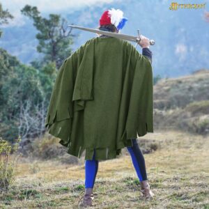 Half circle cape