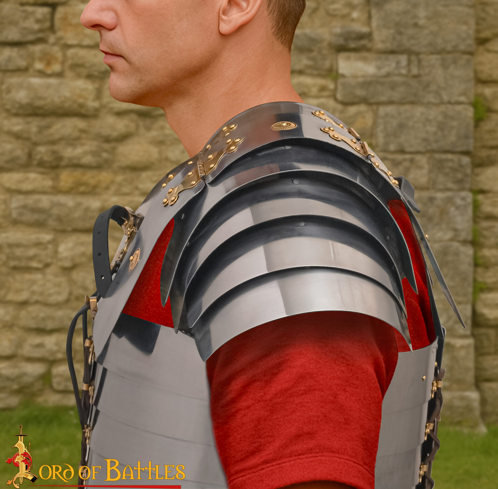 Roman Lorica Segmentata – 1st Century Imperial Roman Plate Armor-9131PL 4 Roman Lorica Segmentata