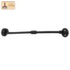 Rustic Cast Iron Hook and Eye Latch - 500247OB-12 4 iron hook and eye latch