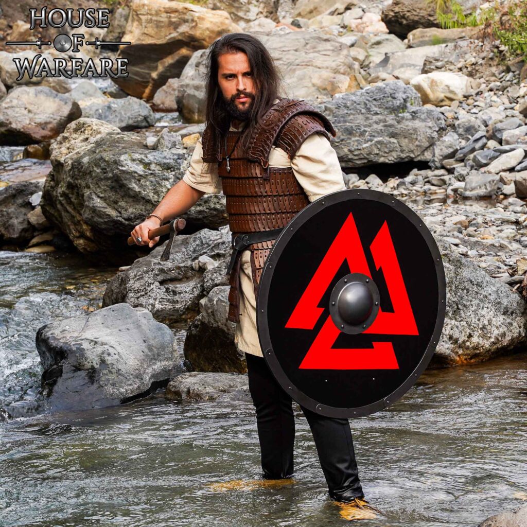 Valknut Viking Shield