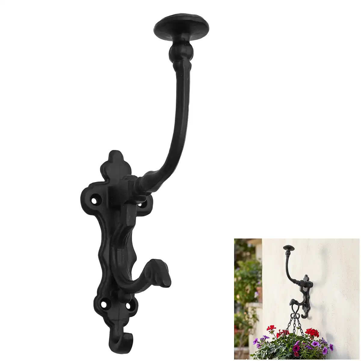 Rustic Iron Wall Hooks
