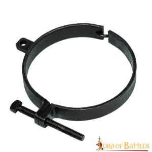Medieval Dungeon Prisoner Hand Forged Iron Neck Cuff