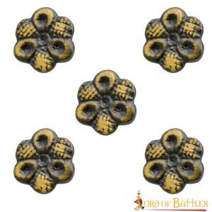Flower Shaped Antiqued Pure Brass Belts