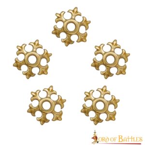 Fleur Rosette Belt Studs