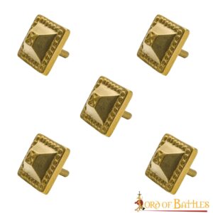 Solid Brass Leather Mounts