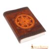 1-36 Fleur de Lis Navigation Compass Journal Handcrafted Real Leather Diary