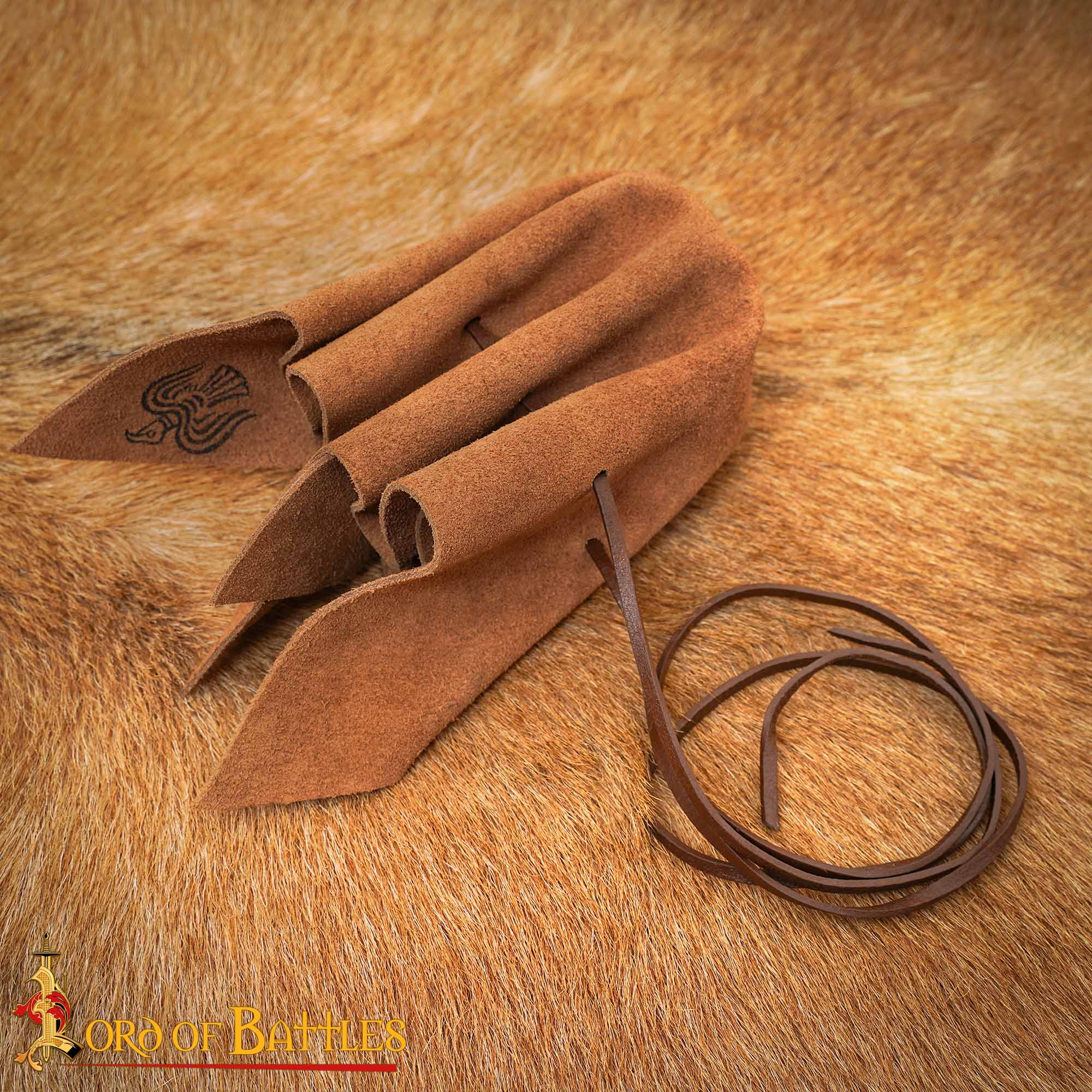 Viking Hnefatafl Leather Board Game, Portable Norse Strategy Game with Glass Pebbles Hnefatafl Game