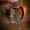 13-7 Medieval Viking Horn Tankard Beer Mug Handcrafted Genuine Buffalo Horn