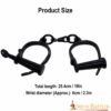 Medieval Shackles Handcuffs Fully Functional Hand Forged from Iron