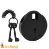 1351BK_1 Iron Padlock
