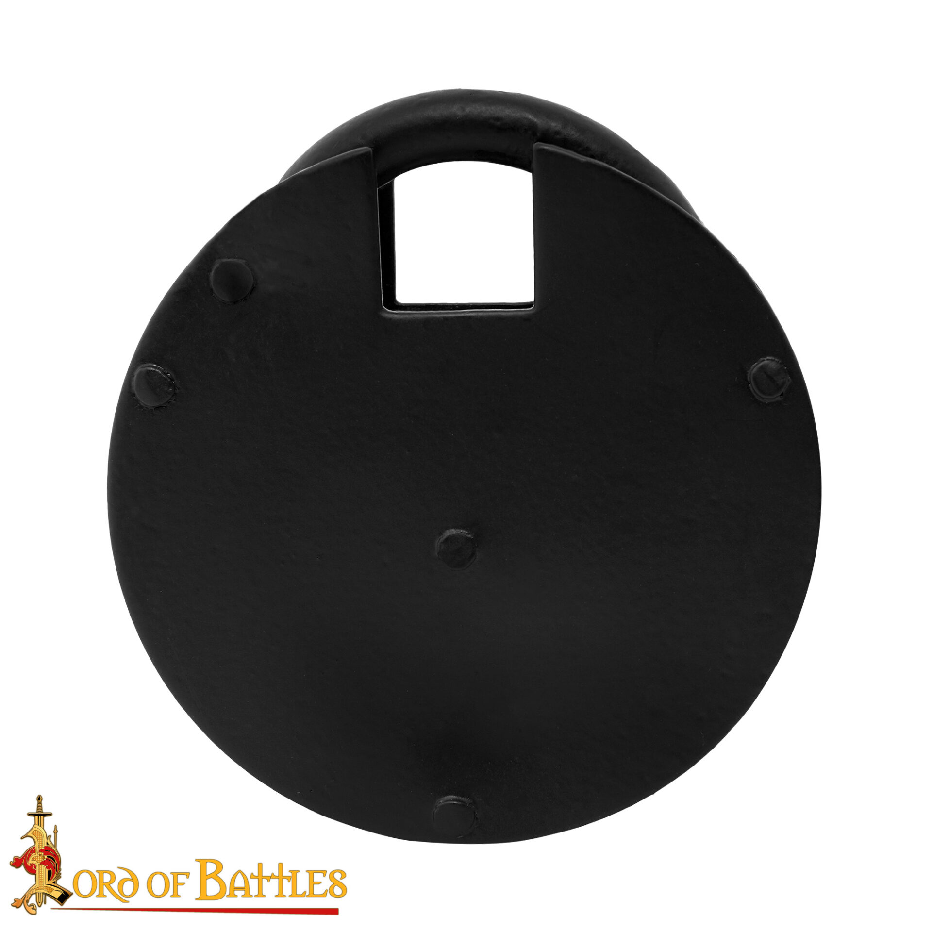 1351BK_2 Iron Padlock