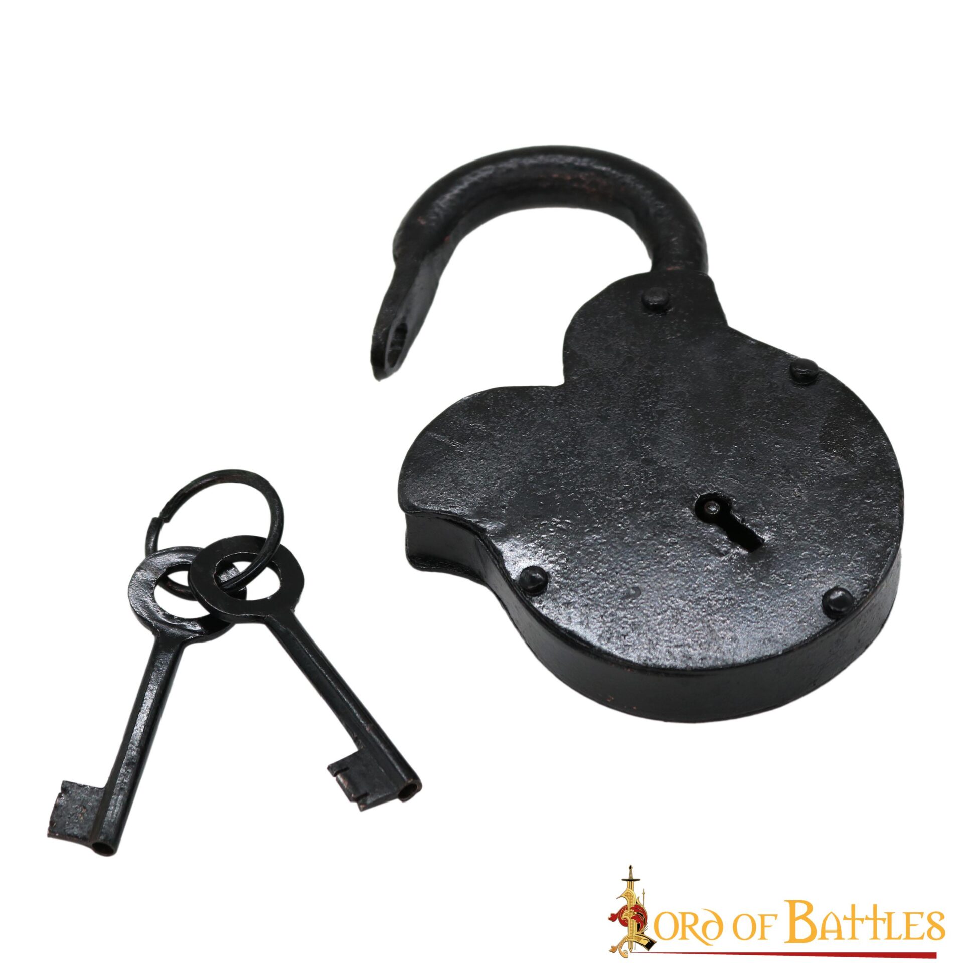 1353BK_2 Iron Padlock