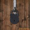 1353BK_4 Iron Padlock