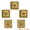Solid Brass Leather Mounts