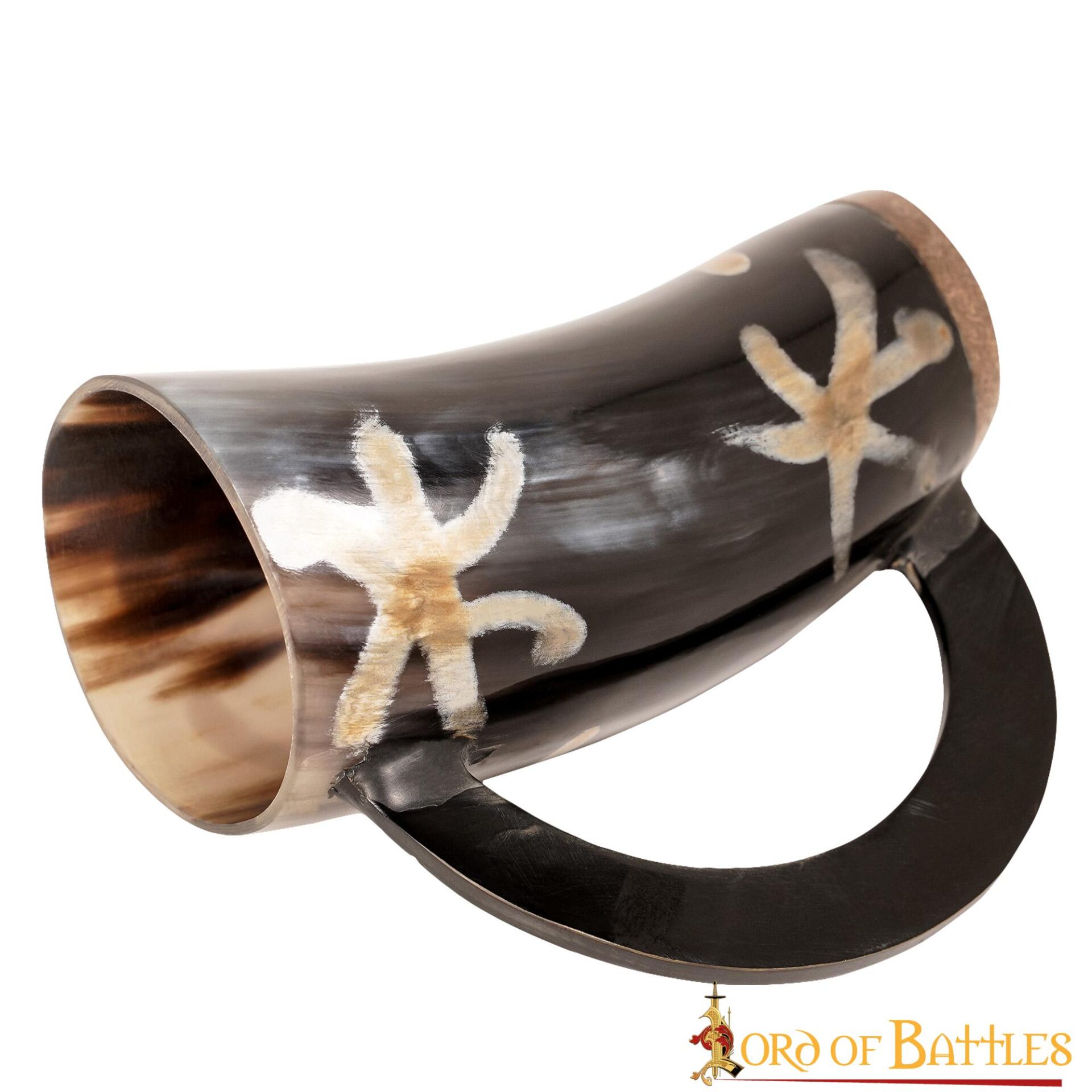 Medieval Viking Drinking Horn Beer Mug Handcrafted Genuine Ox Horn – Discountinued