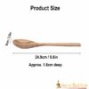 25132_2 Handcrafted Genuine Wooden Spoon / Ladle