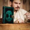 Medieval Tree of Life Journal Handcrafted Real Leather Diary