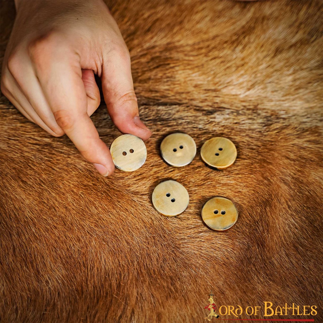 Buffalo Horn Buttons
