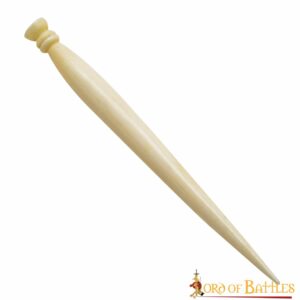 Hand Carved Genuine Bone Awl / Hair Pin