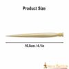 Hand Carved Genuine Bone Awl / Hair Pin