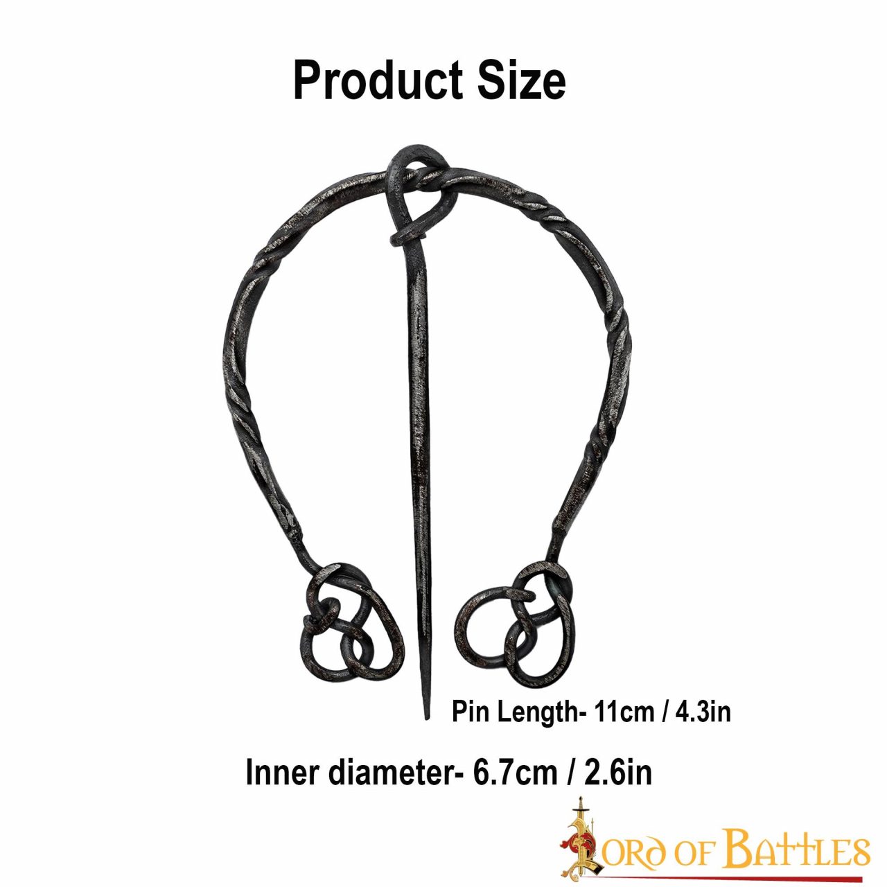 The Elfic Ranger Hand Forged Knotted Fibula