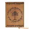25811_1 Tree Of Gondor Leather Journal Real Leather Diary