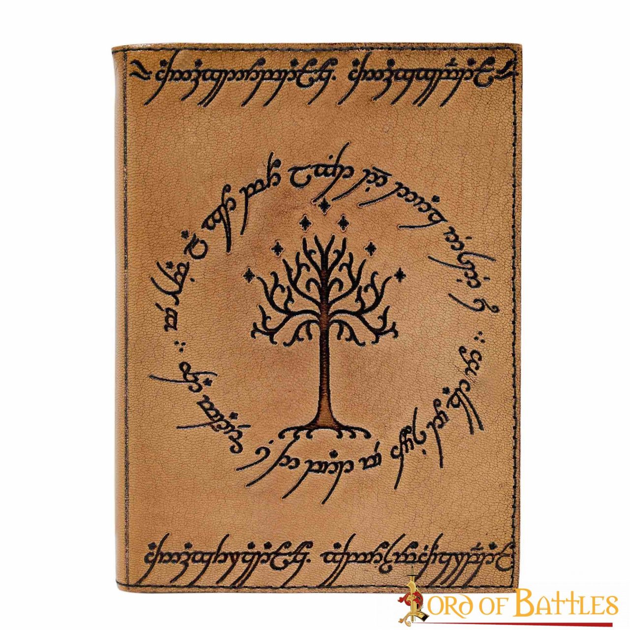 25811_1 Tree Of Gondor Leather Journal Real Leather Diary