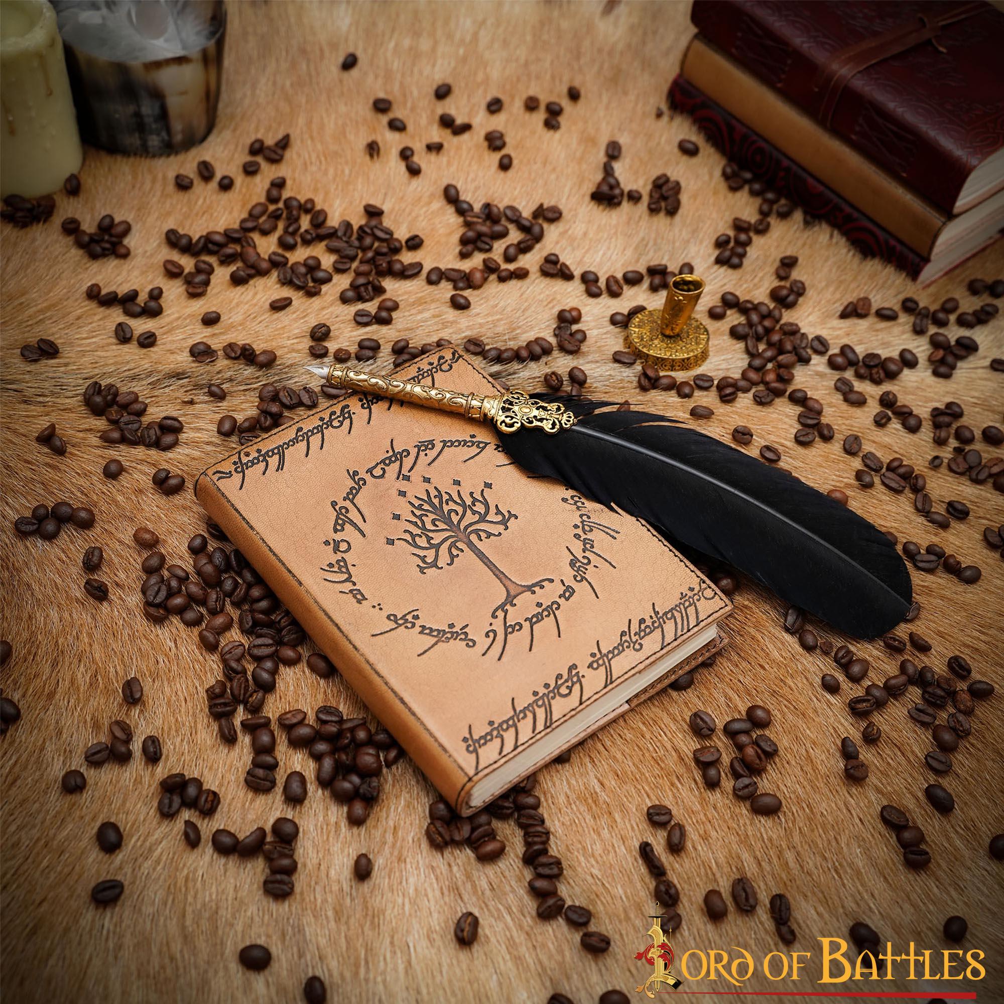 25811_5 Tree Of Gondor Leather Journal Real Leather Diary