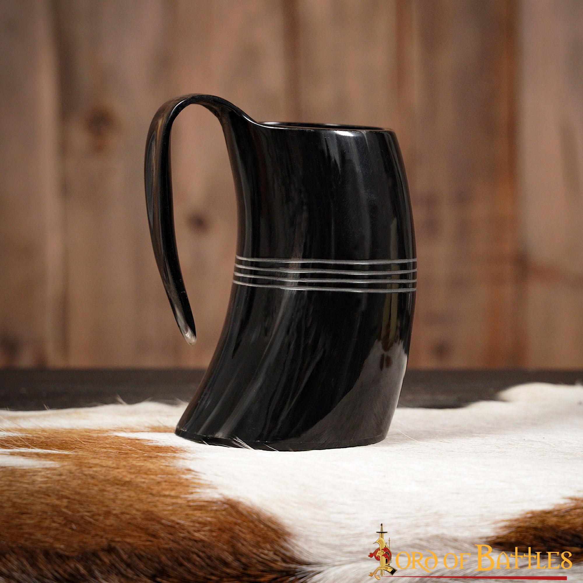 25873_0006_Group-4-copy Medieval Viking Horn Tankard Beer Mug Handcrafted Genuine Ox Horn