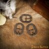 25893-3pcs_7-1 Antique Brass Buckle