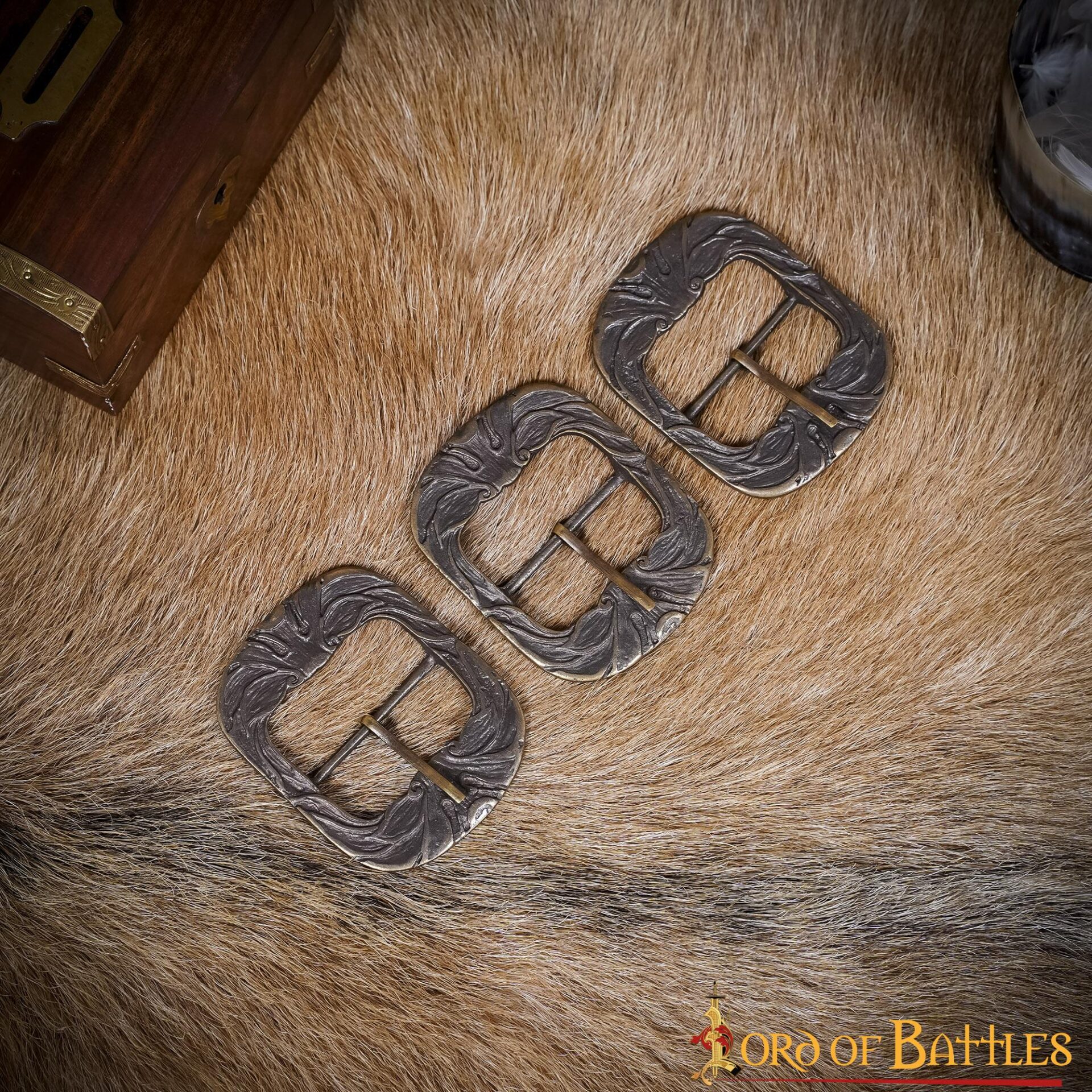 25947-3-pcs_4 Antique Brass Belt Accessory