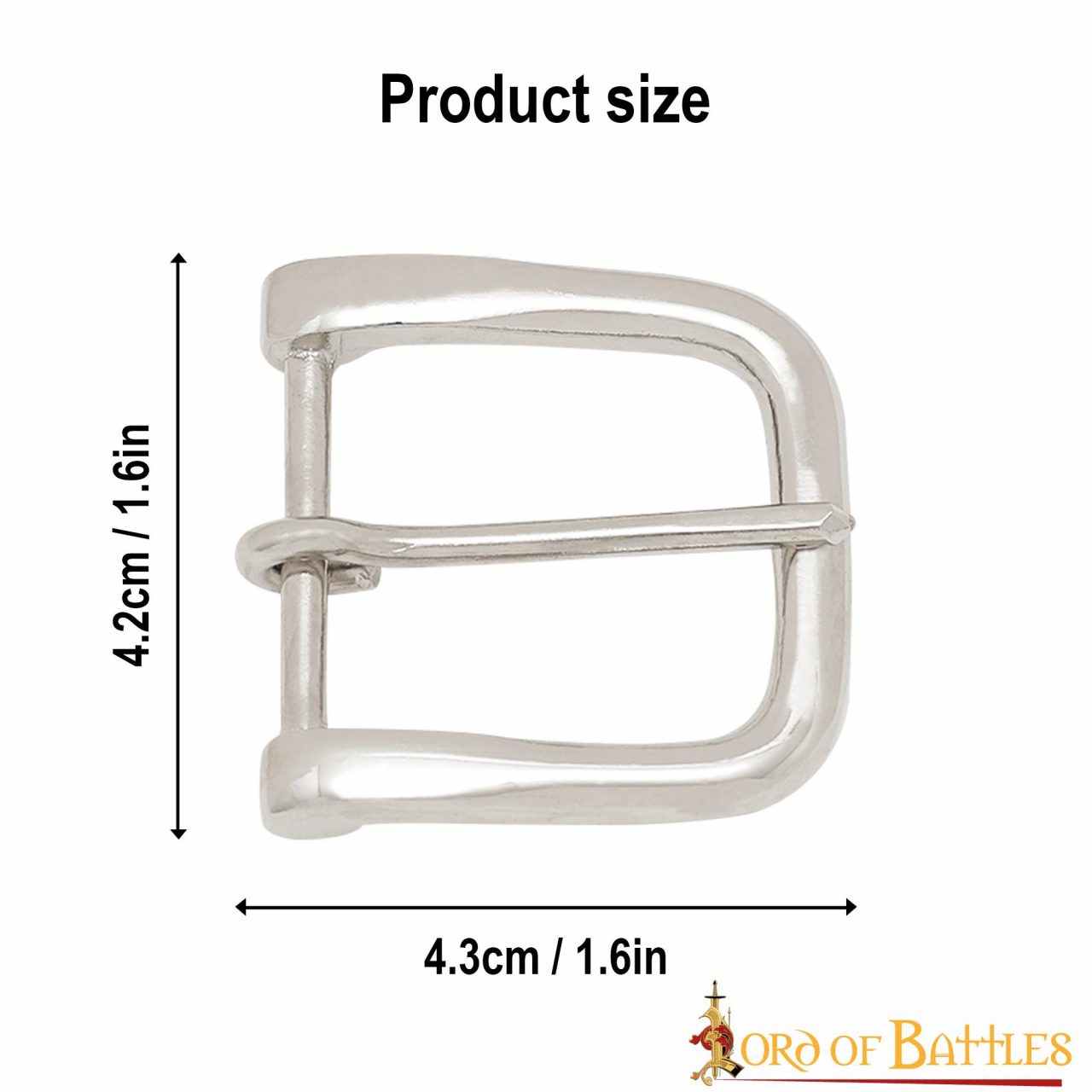 26288_2 Classic Steel Belt Buckle