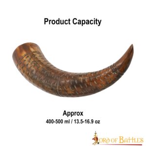 Dotted Drinking Horn