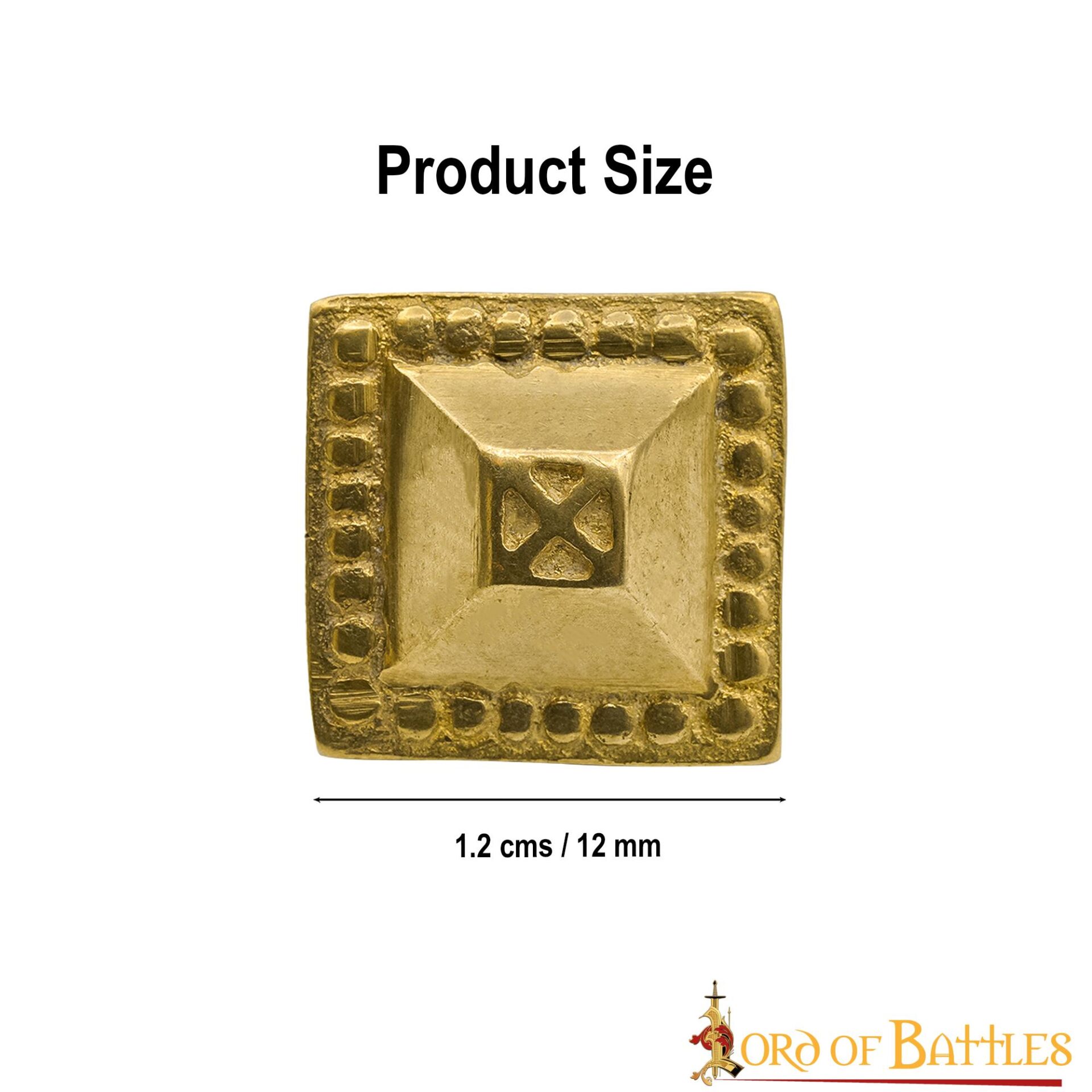 Solid Brass Leather Mounts