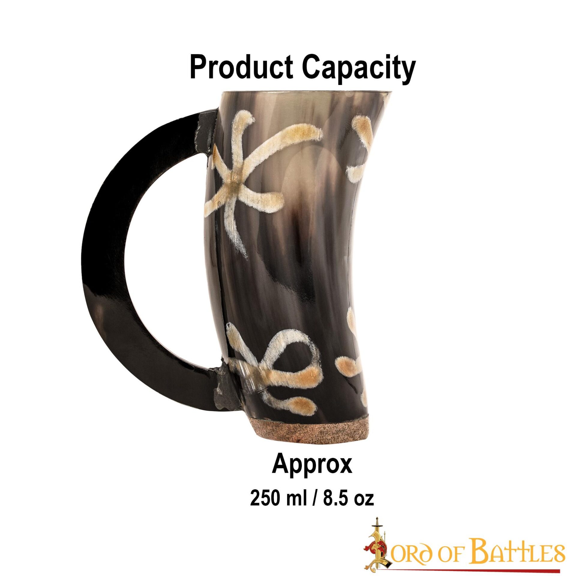 Medieval Viking Drinking Horn Beer Mug Handcrafted Genuine Ox Horn – Discountinued