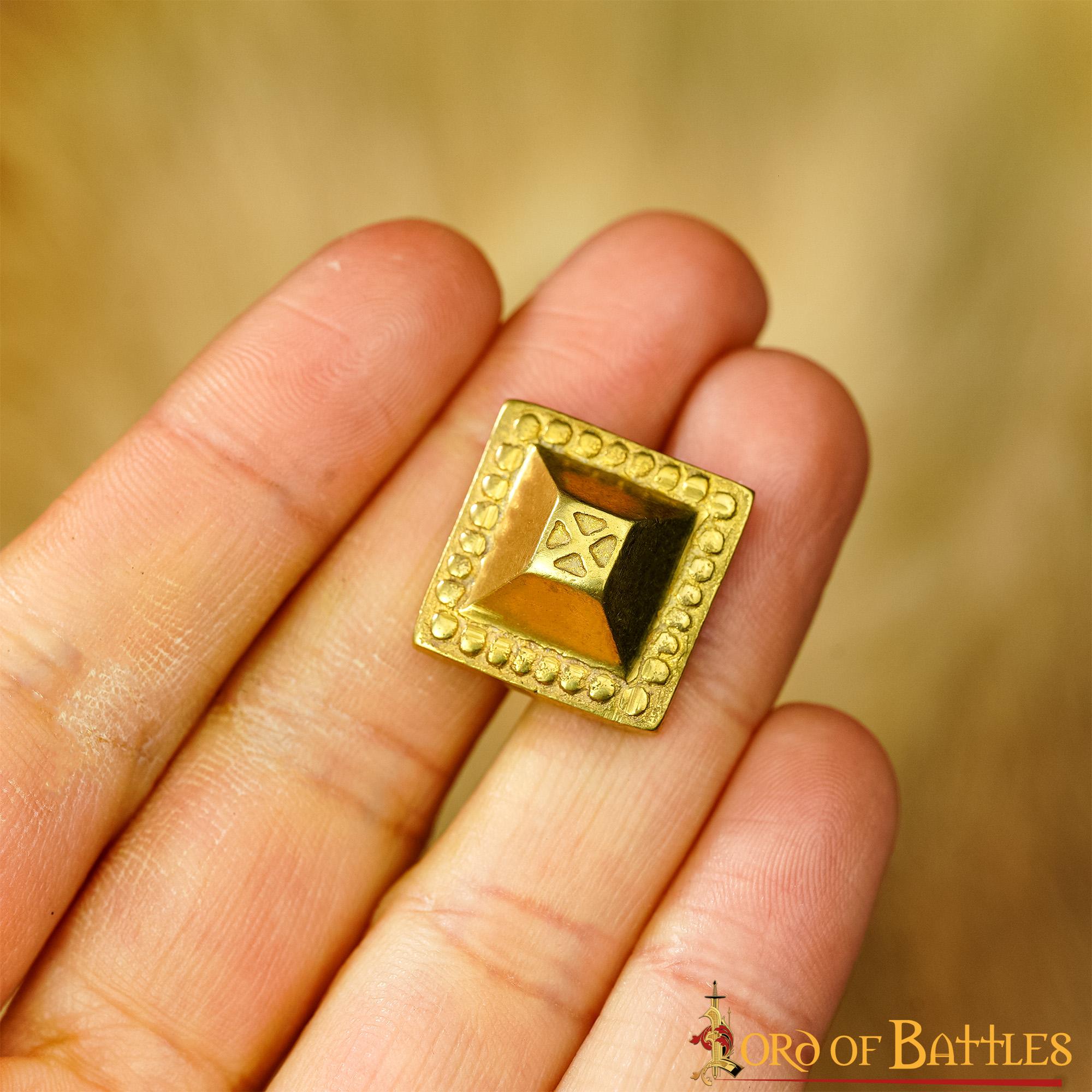 Solid Brass Leather Mounts