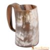 Medieval Viking Horn Tankard Beer Mug Handcrafted Genuine Ox Horn