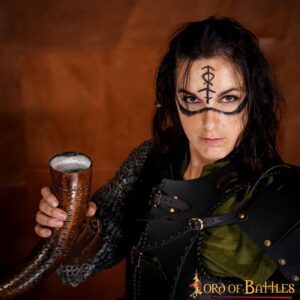 Dotted Drinking Horn