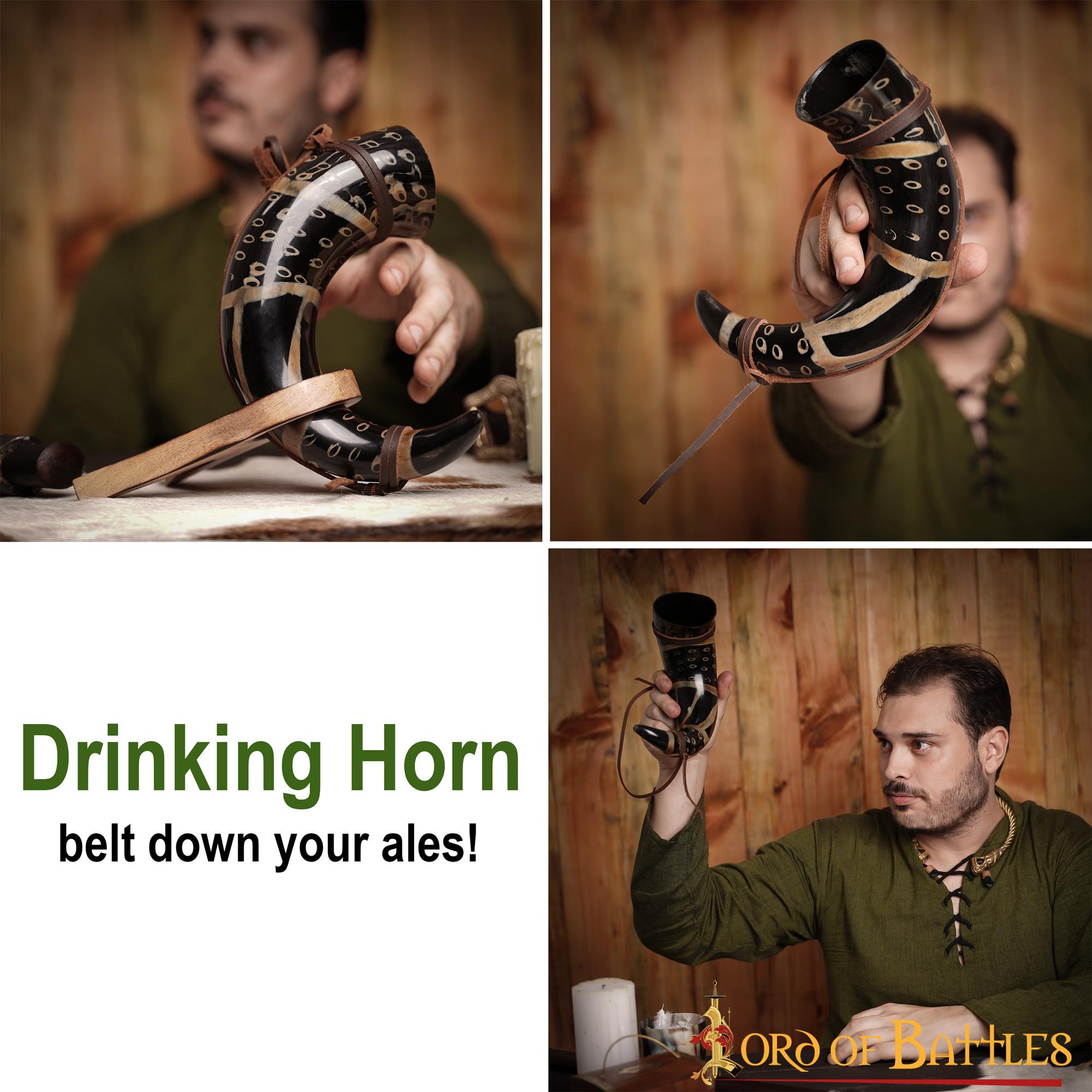 4215-pattern2 Cow Horn