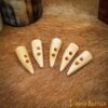 Handcrafted Genuine Bone Toggles Set of 5