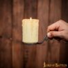 Medieval Iron Hand Forged Candle Holder Fully Functional Accessory