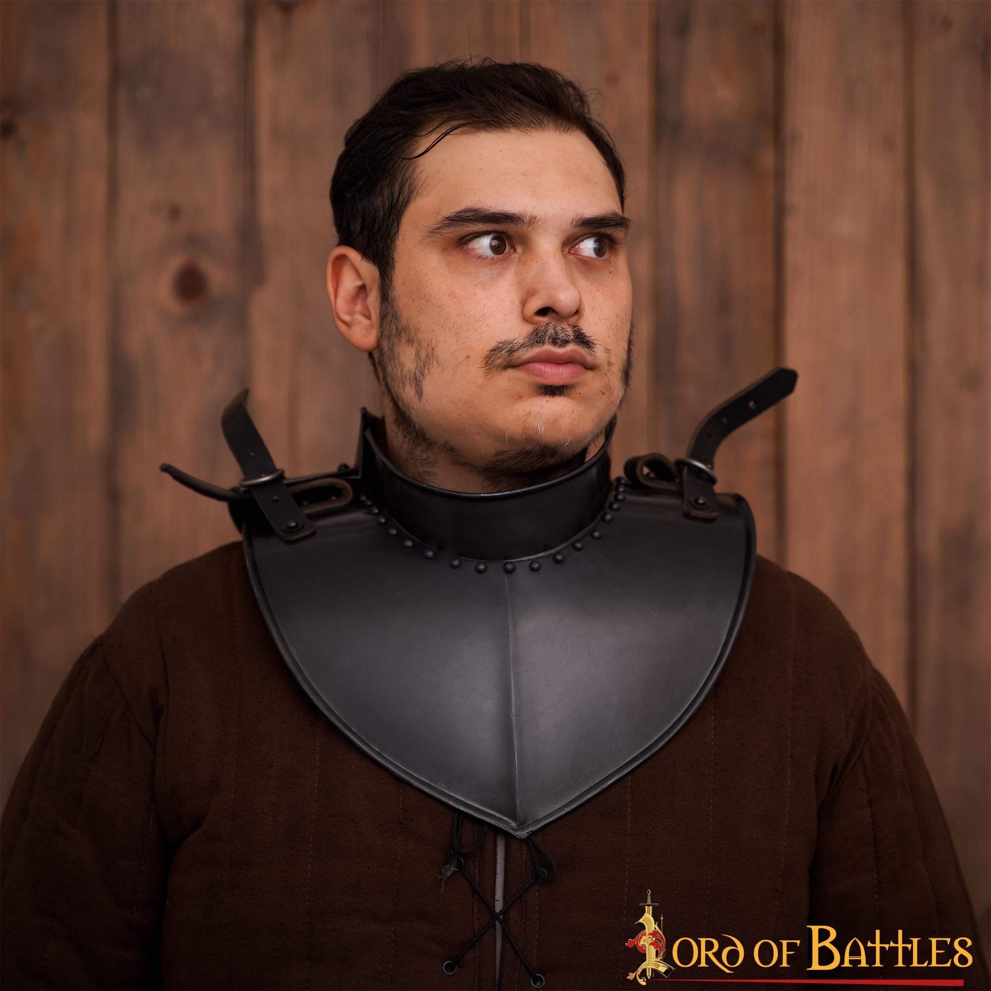 Knightly Gorget Plate Armour 18 gauge