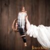 6-29-1 Viking Warrior Gun Powder Horn Functional Genuine Horn Accessory