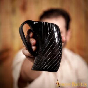 Medieval Viking Horn Tankard Beer Mug Handcrafted Genuine Ox Horn