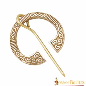 Celtic Pure Brass Fibula