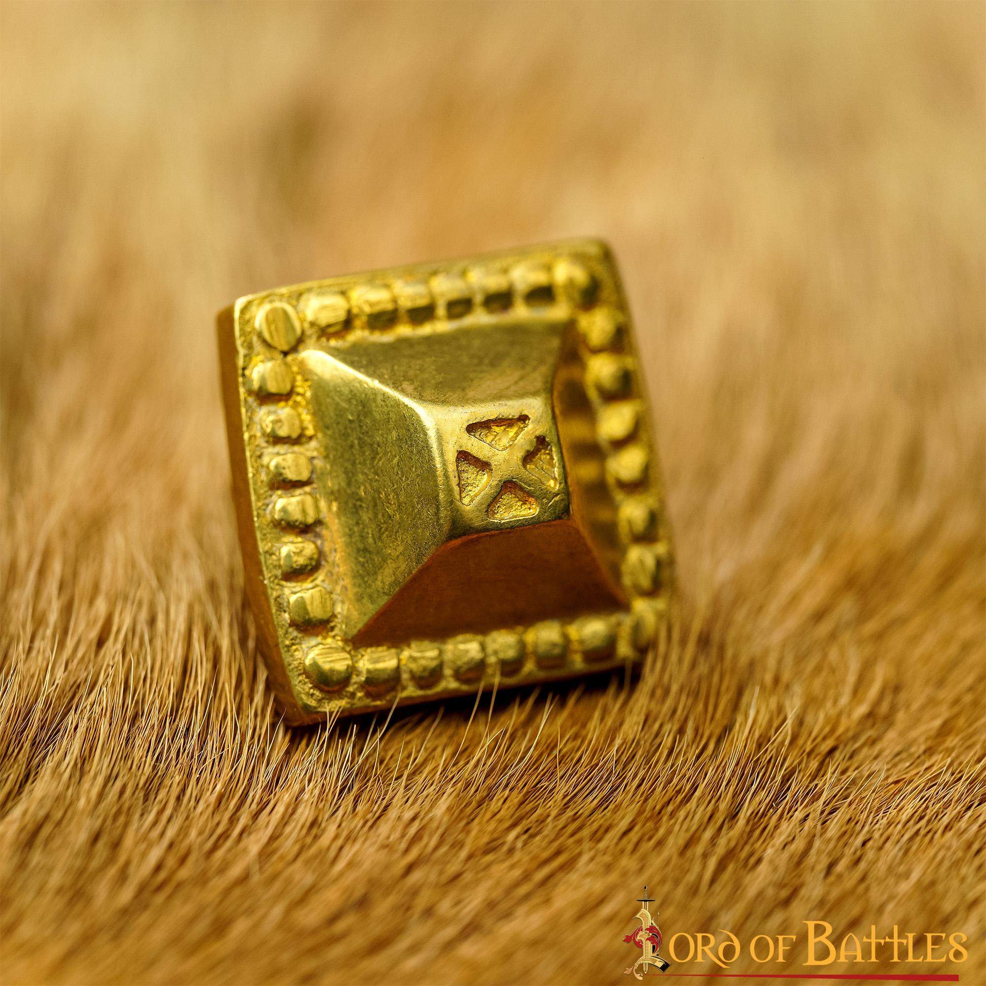 Solid Brass Leather Mounts