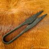 7-23 Antique Iron Yarn Snip Scissors Hand Forged Fully Functional Accessory